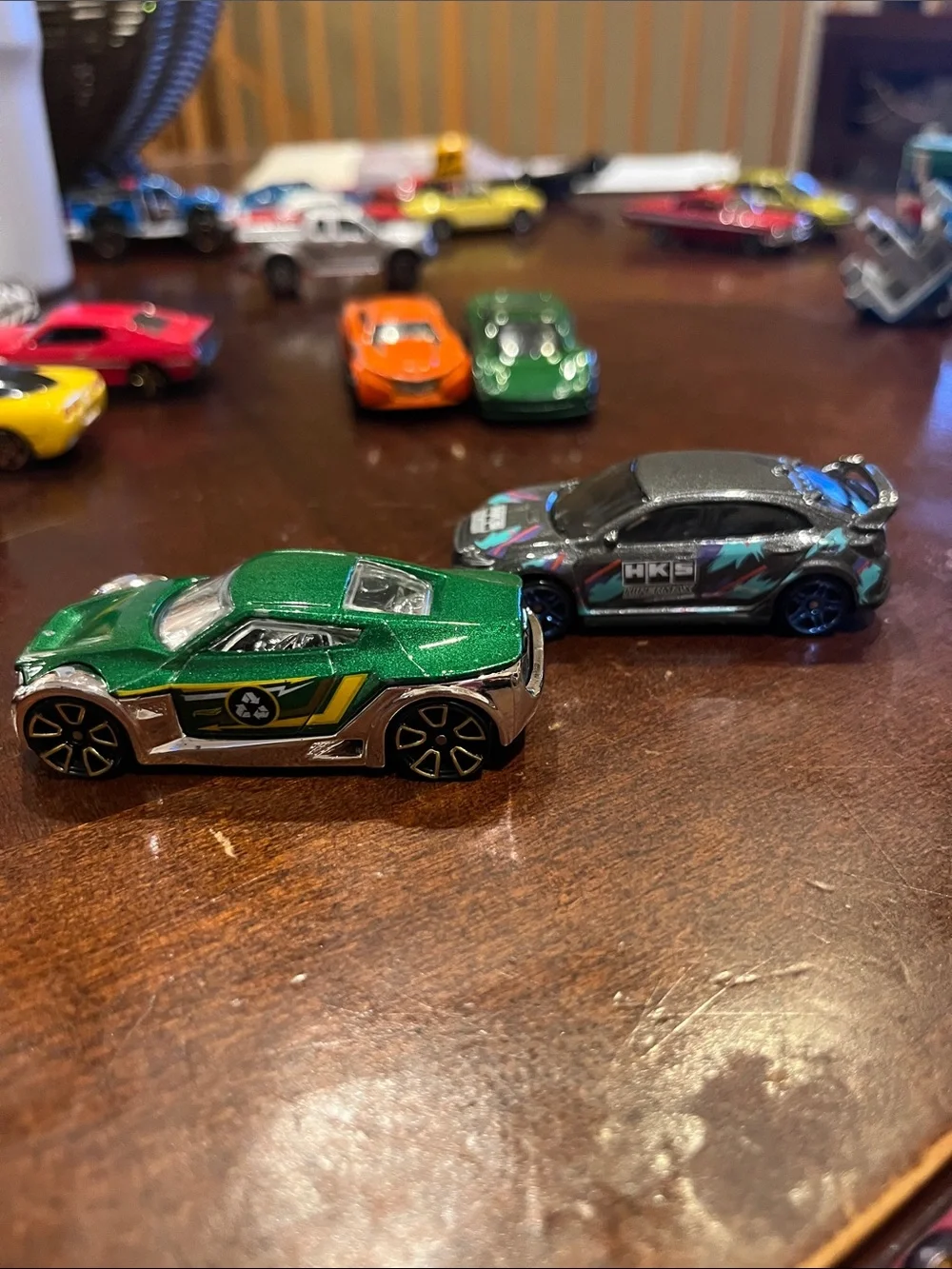 Hot Wheels Die-Cast Sports Car Toy Set - Multi-Color Assortment